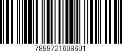 Código de barras (EAN, GTIN, SKU, ISBN): '7899721608601'