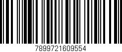 Código de barras (EAN, GTIN, SKU, ISBN): '7899721609554'