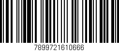 Código de barras (EAN, GTIN, SKU, ISBN): '7899721610666'