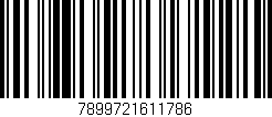 Código de barras (EAN, GTIN, SKU, ISBN): '7899721611786'