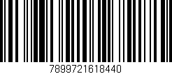 Código de barras (EAN, GTIN, SKU, ISBN): '7899721618440'