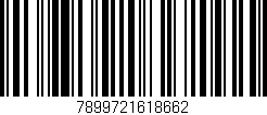 Código de barras (EAN, GTIN, SKU, ISBN): '7899721618662'