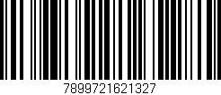 Código de barras (EAN, GTIN, SKU, ISBN): '7899721621327'