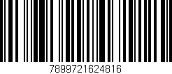 Código de barras (EAN, GTIN, SKU, ISBN): '7899721624816'