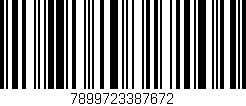 Código de barras (EAN, GTIN, SKU, ISBN): '7899723387672'