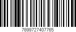 Código de barras (EAN, GTIN, SKU, ISBN): '7899727407765'