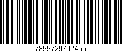 Código de barras (EAN, GTIN, SKU, ISBN): '7899729702455'