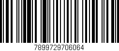 Código de barras (EAN, GTIN, SKU, ISBN): '7899729706064'