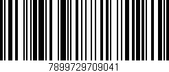 Código de barras (EAN, GTIN, SKU, ISBN): '7899729709041'