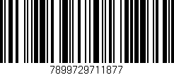 Código de barras (EAN, GTIN, SKU, ISBN): '7899729711877'