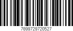 Código de barras (EAN, GTIN, SKU, ISBN): '7899729720527'