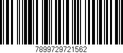 Código de barras (EAN, GTIN, SKU, ISBN): '7899729721562'