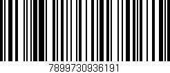 Código de barras (EAN, GTIN, SKU, ISBN): '7899730936191'