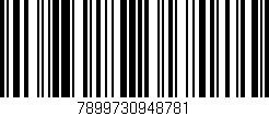 Código de barras (EAN, GTIN, SKU, ISBN): '7899730948781'