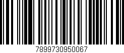 Código de barras (EAN, GTIN, SKU, ISBN): '7899730950067'