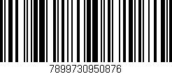 Código de barras (EAN, GTIN, SKU, ISBN): '7899730950876'