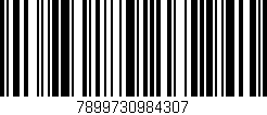 Código de barras (EAN, GTIN, SKU, ISBN): '7899730984307'