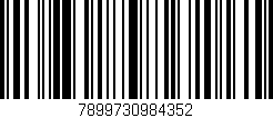 Código de barras (EAN, GTIN, SKU, ISBN): '7899730984352'
