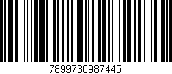 Código de barras (EAN, GTIN, SKU, ISBN): '7899730987445'