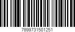 Código de barras (EAN, GTIN, SKU, ISBN): '7899731501251'