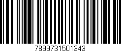 Código de barras (EAN, GTIN, SKU, ISBN): '7899731501343'