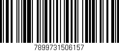 Código de barras (EAN, GTIN, SKU, ISBN): '7899731506157'
