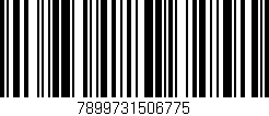 Código de barras (EAN, GTIN, SKU, ISBN): '7899731506775'