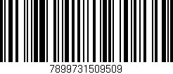 Código de barras (EAN, GTIN, SKU, ISBN): '7899731509509'