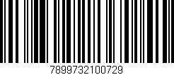 Código de barras (EAN, GTIN, SKU, ISBN): '7899732100729'