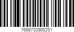 Código de barras (EAN, GTIN, SKU, ISBN): '7899732900251'