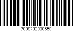 Código de barras (EAN, GTIN, SKU, ISBN): '7899732900558'