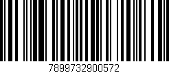 Código de barras (EAN, GTIN, SKU, ISBN): '7899732900572'