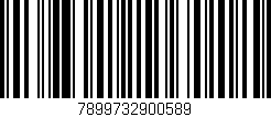 Código de barras (EAN, GTIN, SKU, ISBN): '7899732900589'