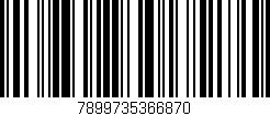Código de barras (EAN, GTIN, SKU, ISBN): '7899735366870'