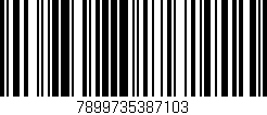 Código de barras (EAN, GTIN, SKU, ISBN): '7899735387103'