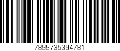 Código de barras (EAN, GTIN, SKU, ISBN): '7899735394781'