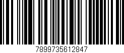 Código de barras (EAN, GTIN, SKU, ISBN): '7899735612847'
