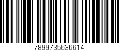 Código de barras (EAN, GTIN, SKU, ISBN): '7899735636614'