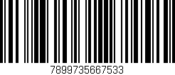 Código de barras (EAN, GTIN, SKU, ISBN): '7899735667533'