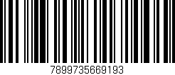Código de barras (EAN, GTIN, SKU, ISBN): '7899735669193'