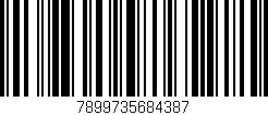 Código de barras (EAN, GTIN, SKU, ISBN): '7899735684387'