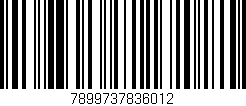 Código de barras (EAN, GTIN, SKU, ISBN): '7899737836012'