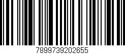 Código de barras (EAN, GTIN, SKU, ISBN): '7899739202655'