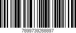 Código de barras (EAN, GTIN, SKU, ISBN): '7899739268897'