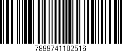 Código de barras (EAN, GTIN, SKU, ISBN): '7899741102516'