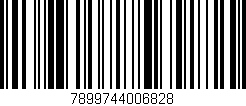Código de barras (EAN, GTIN, SKU, ISBN): '7899744006828'