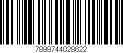 Código de barras (EAN, GTIN, SKU, ISBN): '7899744028622'