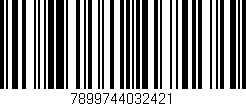 Código de barras (EAN, GTIN, SKU, ISBN): '7899744032421'