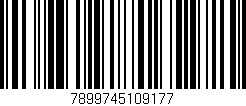 Código de barras (EAN, GTIN, SKU, ISBN): '7899745109177'