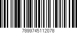 Código de barras (EAN, GTIN, SKU, ISBN): '7899745112078'